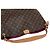 Borsa a Spalla Graceful MM di Louis Vuitton Marrone Rosa Monogramma - vista 9
