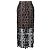Falda Midi Floral Self Portrait Negro - vista 3