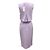 Conjunto de top e saia em crepe de lã com embellishments de cristal lavanda de Adam Lippes Roxo - vista 3