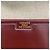 Borsa Clutch Jige PM di Hermès in pelle box bordeaux Bordò - vista 5