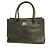 Chanel 2.55 Executive Leder Tote Tasche Schwarz