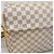 Borsa a Spalla Naviglio Damier Azur di Louis Vuitton Bianco - vista 8