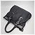 Prada Schwarze Nylon-Tote (Rinderlederbesatz) - Ansicht 14