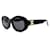 Céline Triomphe Sonnenbrille Schwarz  - Ansicht 8