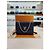 Louis Vuitton Borsa a spalla Myrachmi BB Marine Rose con catena Blu - vista 2