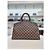 Louis Vuitton Borsa da bowling e borsa a spalla in tela Damier Marrone - vista 14