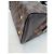 Louis Vuitton Borsa da bowling e borsa a spalla in tela Damier Marrone - vista 16