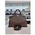 Louis Vuitton Borsa da bowling e borsa a spalla in tela Damier Marrone - vista 2
