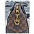 Louis Vuitton Borsa da bowling e borsa a spalla in tela Damier Marrone - vista 21