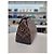 Louis Vuitton Borsa da bowling e borsa a spalla in tela Damier Marrone - vista 4