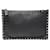 Valentino Pochette Clutch Rockstud Alce Nera Nero - vista 2