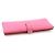 Hermès Rose Azalee Mizore Ziegenleder Silberfarbene Bi-Fold Geldbörse (Stempel) Pink - Ansicht 5