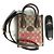 Gucci Borsa Mini Tote Tiger GG Marrone - vista 10