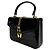 Gucci Borsa mini a manico in vernice nera Nero - vista 2