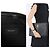 Saint Laurent Clutch Nero Grande Oro - vista 2
