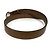 Gucci Leather Belt Interlocking BGHON Brown - view 8