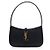 Saint Laurent Monogram Mini Hobo Bag Black - view 2