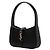 Saint Laurent Monogram Mini Hobo Bag Black - view 3