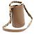 Burberry Piccolo secchiello in pelle di vitello grana marrone terra - vista 3