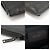 Saint Laurent Pochette Document Monogram en Cuir Crocodile Noir - vue 8