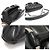 Gucci Kleine schwarze, gesteppte Nappa-Leder-Handtasche mit silberner Pferdebit-Kette - Ansicht 6