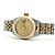 Rolex Datejust Champagne Gold Damen Combi-Uhr Nach Diamant Golden - Ansicht 20