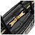 Miu Miu Damentasche aus lackiertem Nappa-Leder Gold Schwarz - Ansicht 8