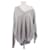 Alexander Wang Maglione grigio a collo V in lana  - vista 1