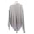 Alexander Wang Maglione grigio a collo V in lana  - vista 2