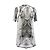 Balmain Camiseta de lino estampada Gris - vista 2