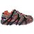 Diesel Sneakers grigi e arancioni Grigio - vista 2