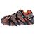 Diesel Sneakers grigi e arancioni Grigio - vista 3