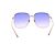 Gafas de sol Gucci doradas de metal Dorado - vista 3