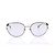 Gafas de sol cuadradas Bulgari doradas de metal Dorado - vista 2