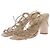 Autre Marque Denim und rosa Sandalen AHDIID Größe 38 Beige