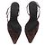 Décolleté slingback leopardate Ba&Sh marroni in pelle Marrone - vista 6