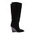 Botas Paris Texas de ante negro con flecos - vista 2