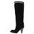 Isabel Marant Stivali in camoscio nero con borchie - vista 3