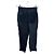 Autre Marque Black bi-material pants Navy blue - view 2