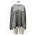Reformation Pull gris avec cachemire