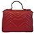 Gucci Borsa a Spalla GG Marmont Matelassé con Manico Superiore Rosso - vista 2