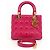 Lady Dior Mittel Rosa Pink - Ansicht 11