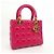 Lady Dior Mittel Rosa Pink - Ansicht 3