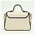 Gucci Borsa a spalla mini GG Marmont con manico superiore Bianco - vista 2