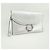 Clutch Mago Salvatore Ferragamo Argento - vista 2