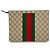 Gucci Clutch GG Supreme Marrone - vista 2