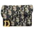 Dior Portacarte Oblique Saddle Blu  - vista 1