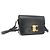 Triomphe Céline Piccola borsa a spalla in pelle lucida Tiny Triope Nero - vista 3
