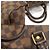 Louis Vuitton Borsa Tote Speedy in Tela Damier Ébène Marrone - vista 6