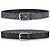 Louis Vuitton Cintura reversibile Damier Graphite nera Nero - vista 5